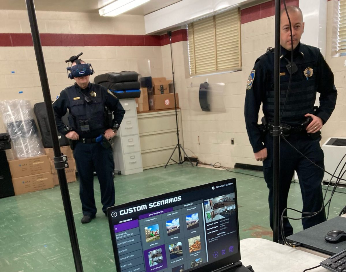 Virtual training puts law enforcement in real-life scenarios inside a digital world